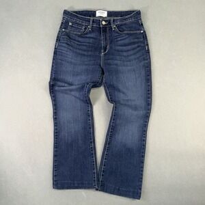 Women's DENIZEN From Levi's Mid Rise Bootcut Jeans Blue Denim Size 10s 30x30